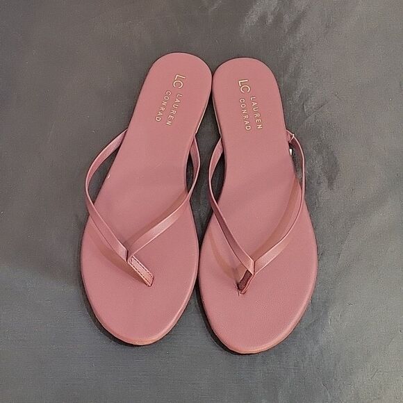 BRAND NEW LC LAUREN CONRAD HONEY WOMEN'S FLIP-FLOP SANDAL - Picture 4 of 12